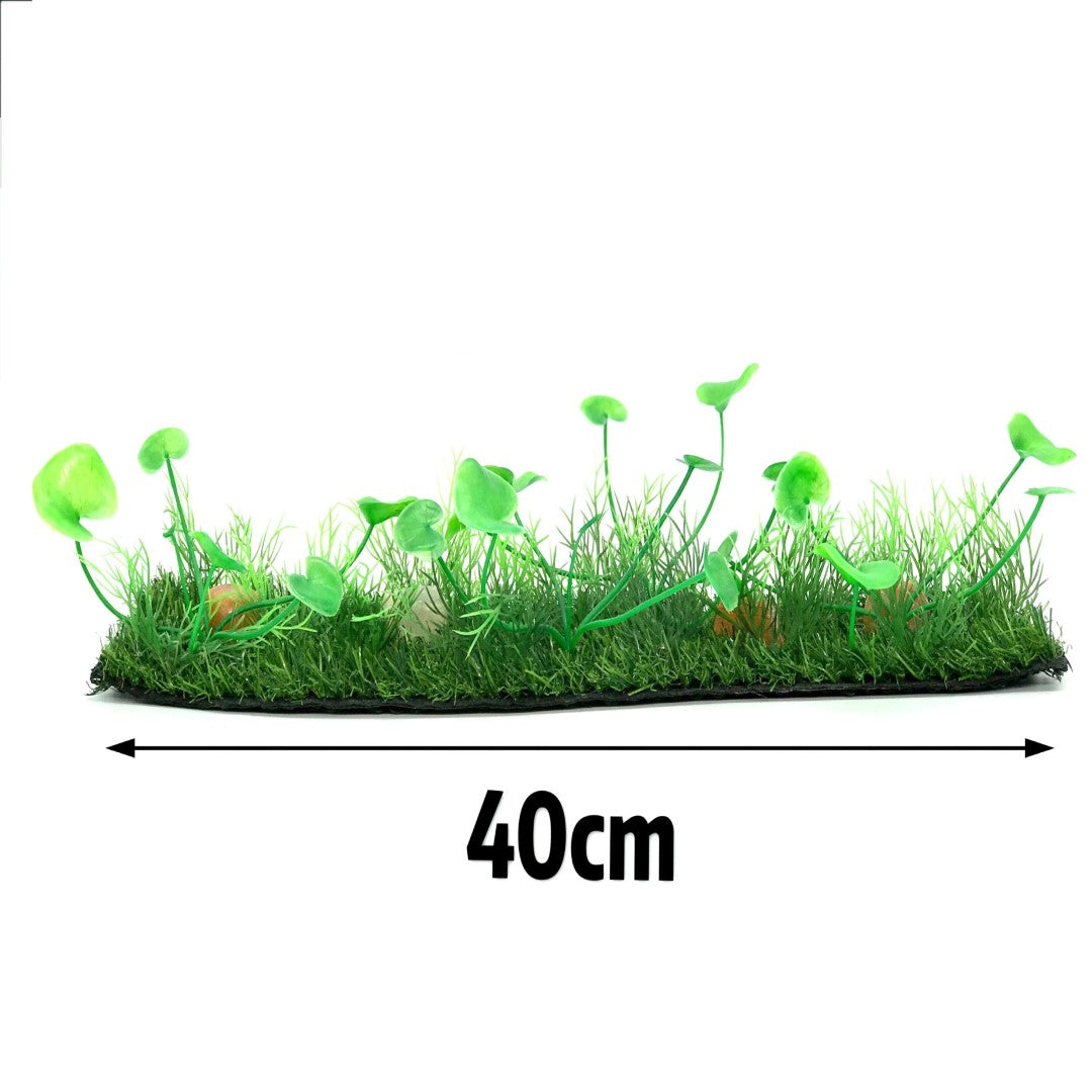 grass mat fish tank decoction with a measurement of 40cm long